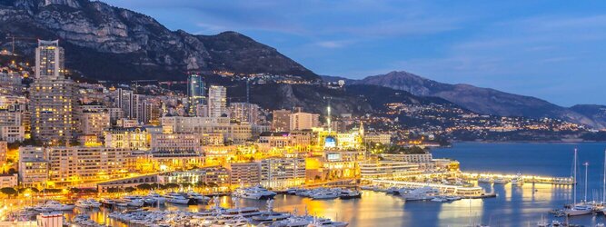 Trip Croatia Ferienhaus Monaco - Genießen Sie die Fahrt Ihres Lebens am Steuer eines feurigen Lamborghini oder rassigen Ferrari. Starten Sie Ihre Spritztour in Monaco und lassen Sie das Fürstentum unter den vielen bewundernden Blicken der Passanten hinter sich. Cruisen Sie auf den wunderschönen Küstenstraßen der Côte d’Azur und den herrlichen Panoramastraßen über und um Monaco. Erleben Sie die unbeschreibliche Erotik dieses berauschenden Fahrgefühls, spüren Sie die Power & Kraft und das satte Brummen & Vibrieren der Motoren. Erkunden Sie als Pilot oder Co-Pilot in einem dieser legendären Supersportwagen einen Abschnitt der weltberühmten Formel-1-Rennstrecke in Monaco. Nehmen Sie als Erinnerung an diese Challenge ein persönliches Video oder Zertifikat mit nach Hause. Die beliebtesten Orte für Ferien in Monaco, locken mit besten Angebote für Hotels und Ferienunterkünfte mit Werbeaktionen, Rabatten, Sonderangebote für Monaco Urlaub buchen.